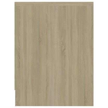 Sängbord 2 st sonoma-ek 40x30x40 cm konstruerat trä