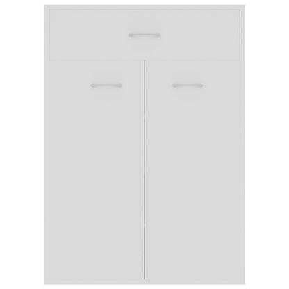 Skoställ Vit Skoskåp 60x35x84 cm