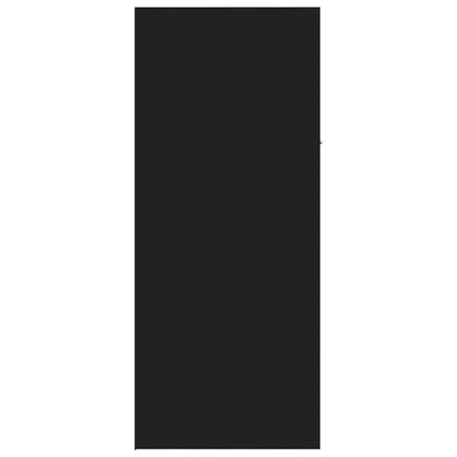 Skoställ Svart Skoskåp 60x35x84 cm