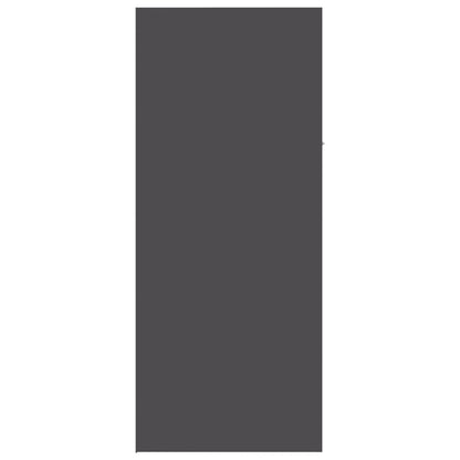 Skoställ Grå Skoskåp 60x35x84 cm