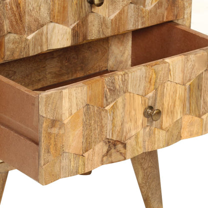 Sängbord 40x30x50 cm massivt mangoträ