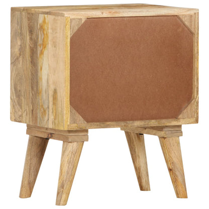 Sängbord 40x30x50 cm massivt mangoträ
