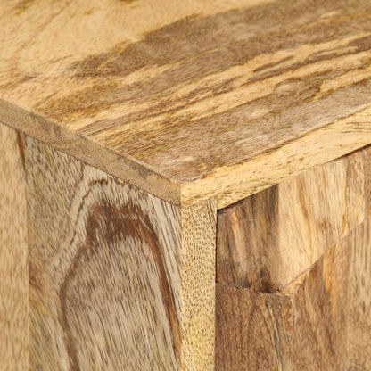 Sängbord 40x30x50 cm massivt mangoträ