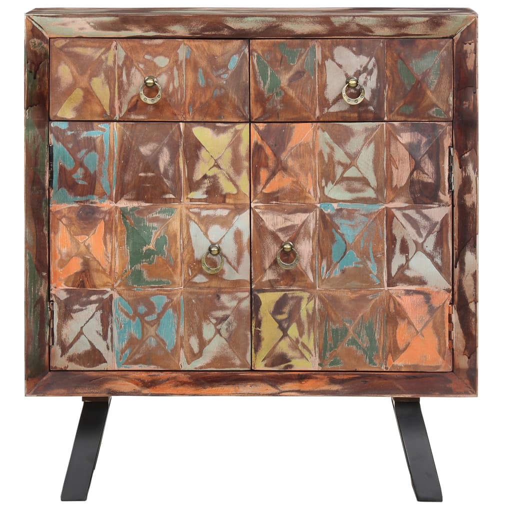 Skänk Trä 70x35x75 cm massivt återvunnet trä