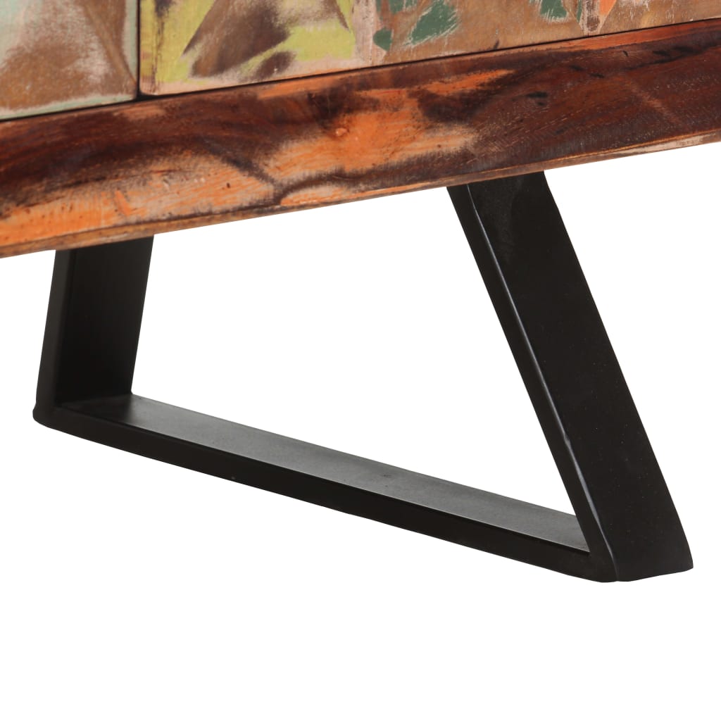 Skänk Trä 70x35x75 cm massivt återvunnet trä