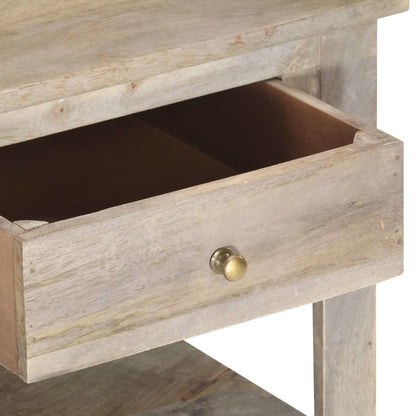 Soffbord Trä 82x52x47 cm massivt mangoträ