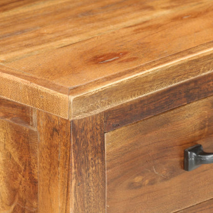 Vinställ Vinskåp 40x30x80 cm massivt akaciaträ