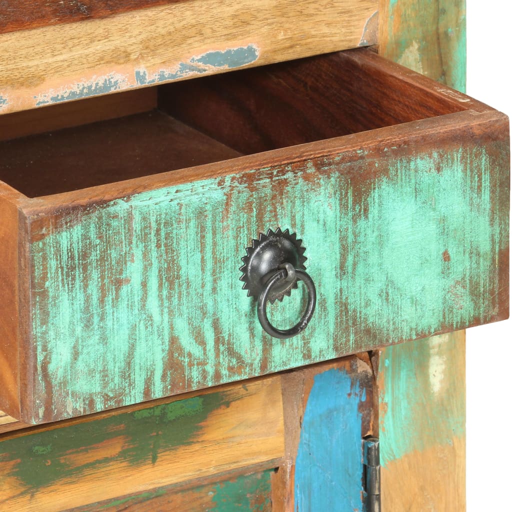 Skänk Trä 70x35x65 cm massivt återvunnet trä