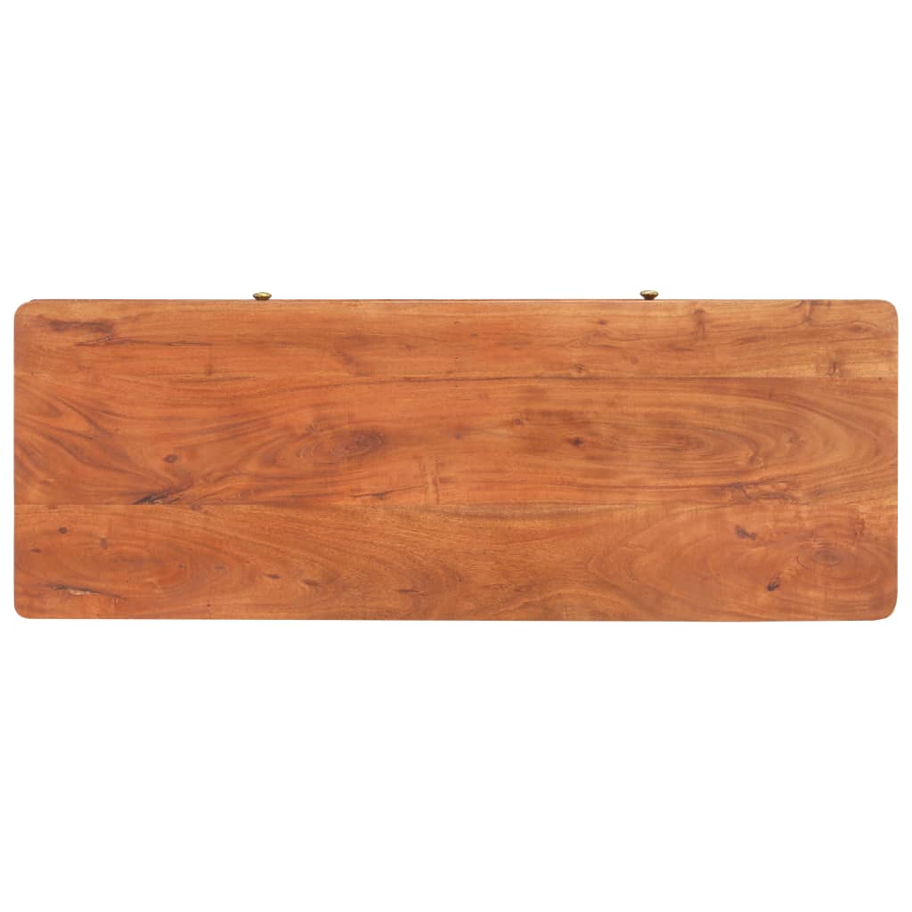 TV-möbel Trä 110x40x41 cm massivt akaciaträ