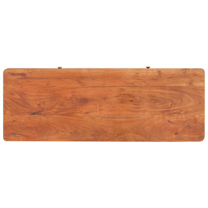 TV-möbel Trä 110x40x41 cm massivt akaciaträ