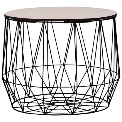 Soffbord Högglans Svart 2 st