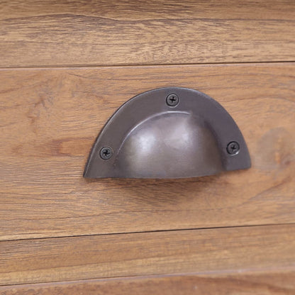 TV-bänk 120x30x40 cm massiv teak