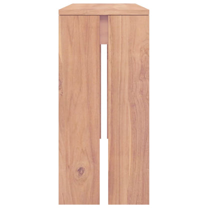 Avlastningsbord Konsollbord Trä 110x35x75 cm massiv teak
