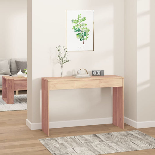 Avlastningsbord Konsollbord Trä 110x35x75 cm massiv teak