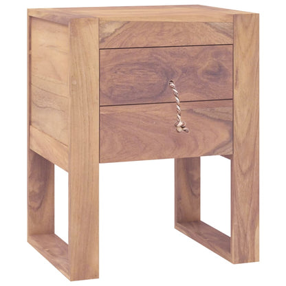 Sängbord 40x30x50 cm massiv teak