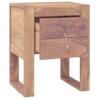 Sängbord 40x30x50 cm massiv teak
