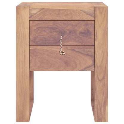 Sängbord 40x30x50 cm massiv teak