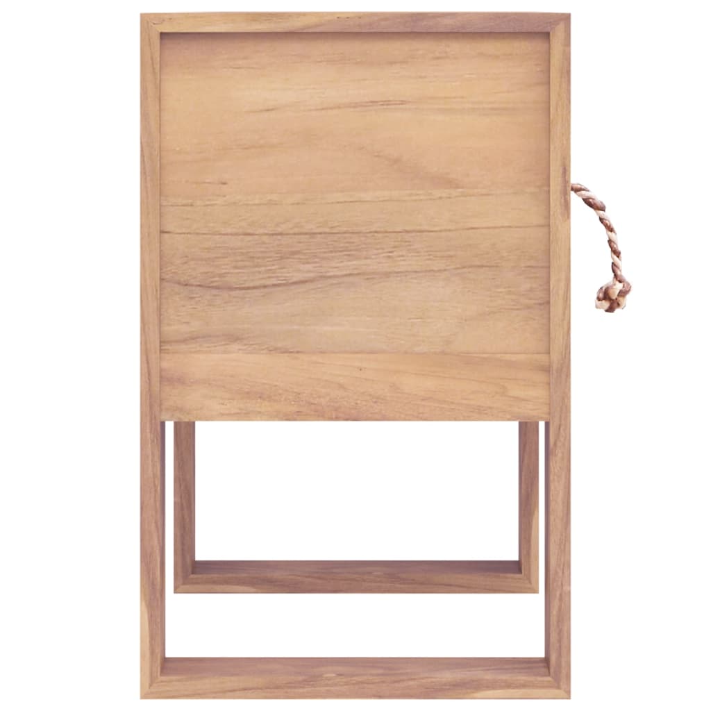 Sängbord 40x30x50 cm massiv teak