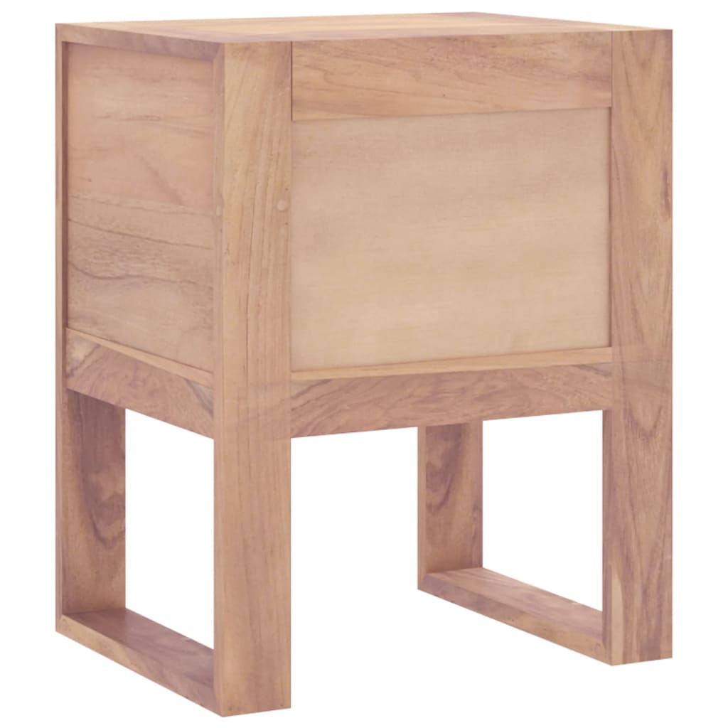 Sängbord 40x30x50 cm massiv teak