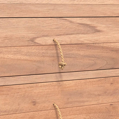 Skänk Trä 80x35x60 cm massiv teak