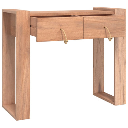 Avlastningsbord Konsollbord Trä 90x35x75 cm massiv teak