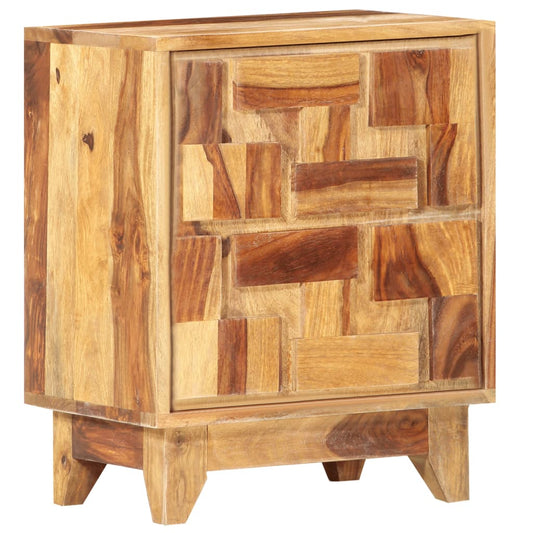 Sängbord 40x30x50 cm massivt trä