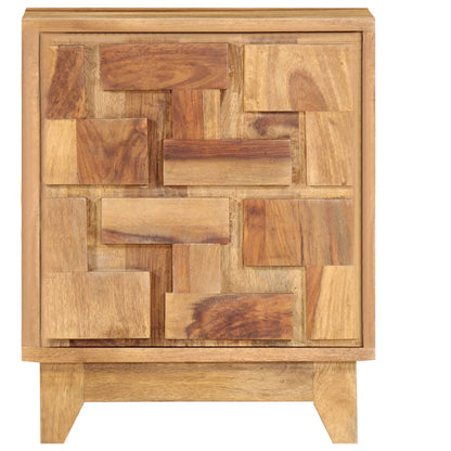 Sängbord 40x30x50 cm massivt trä