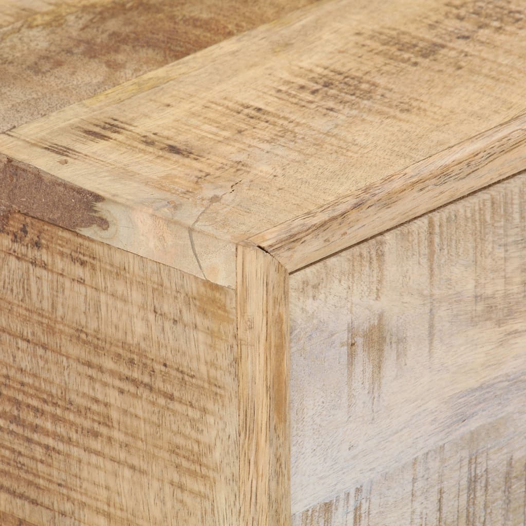 Soffbord Trä 88x60x40 cm massivt mangoträ