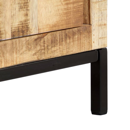 TV-bänk 118x30x45 cm massivt mangoträ