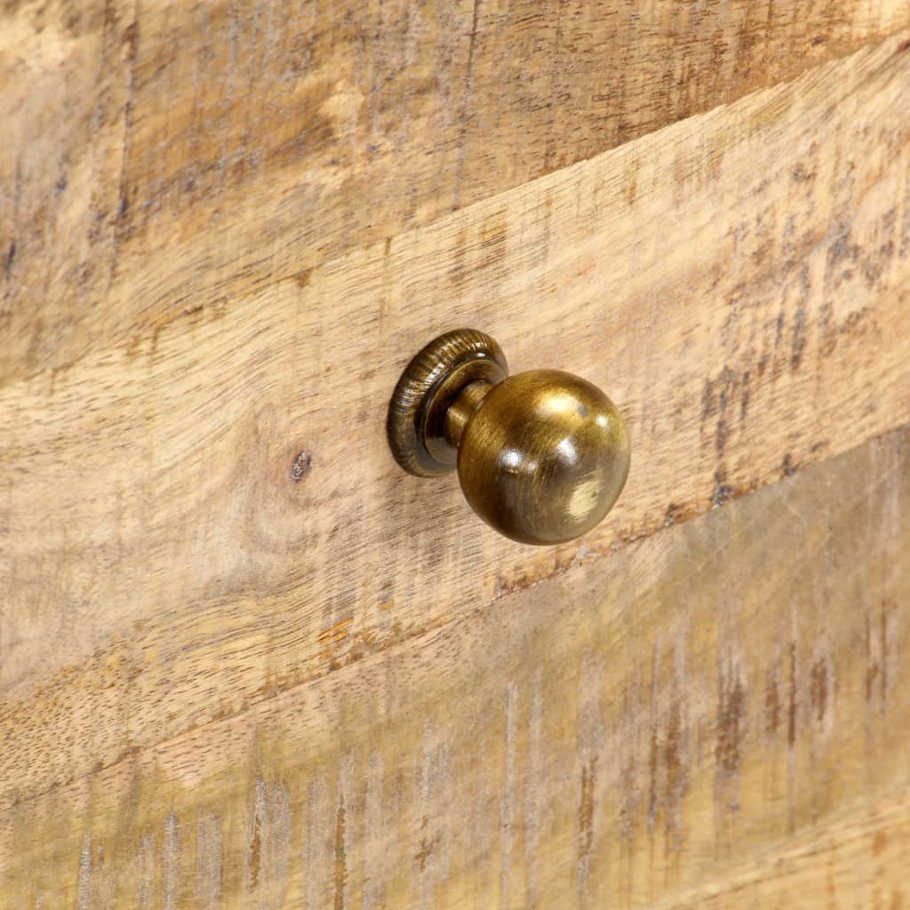 Soffbord Trä 88x50x42 cm massivt mangoträ