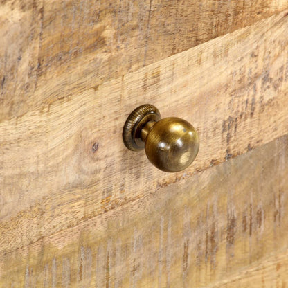 Soffbord Trä 88x50x42 cm massivt mangoträ