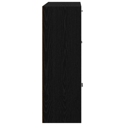 Skåp Svart 60x29,5x90 cm
