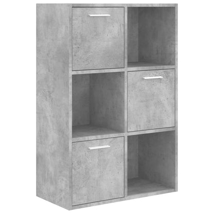 Skåp Betonggrå 60x29,5x90 cm