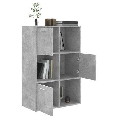 Skåp Betonggrå 60x29,5x90 cm