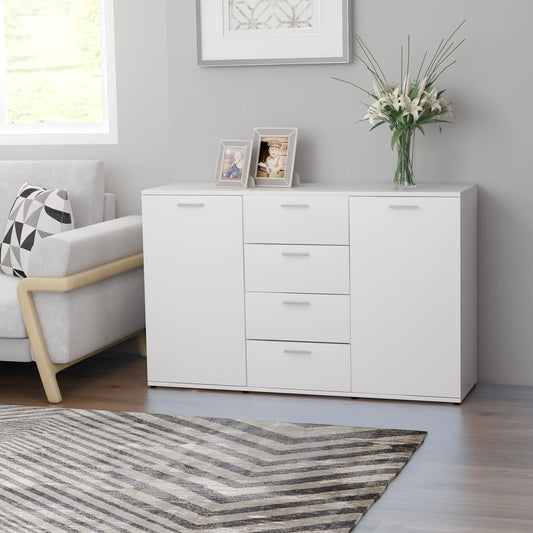 Skänk Vit 120x35,5x75 cm
