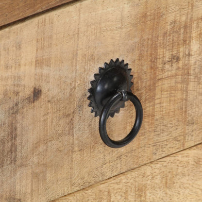 Skänk Trä 70x30x68 cm massivt mangoträ