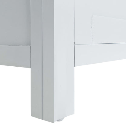 Skåp 70x35x75 cm massiv ek