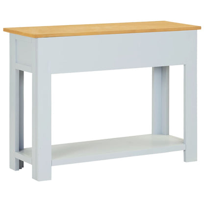 Avlastningsbord 83x30x73 cm massiv ek