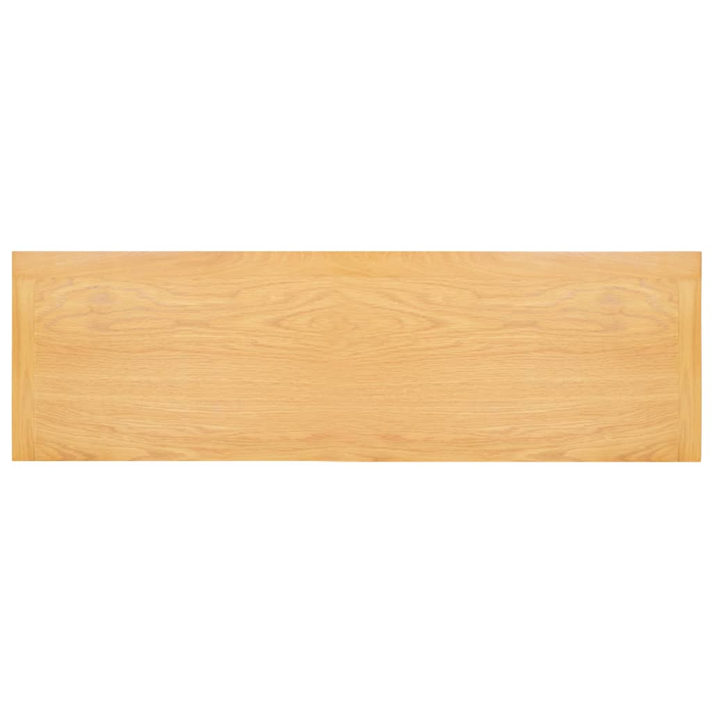 Avlastningsbord 83x30x73 cm massiv ek