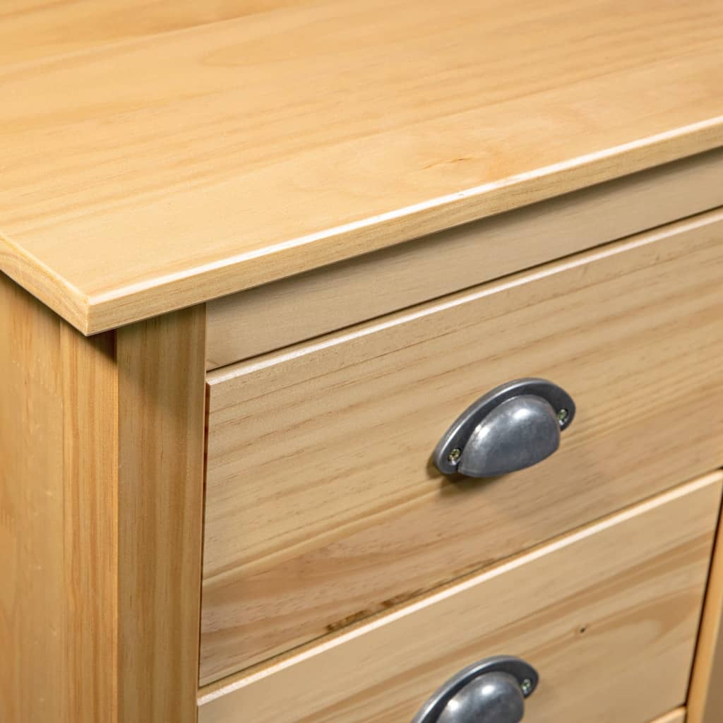 Skänk Trä Hill 46x35x80 cm massiv furu