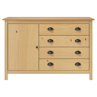 Skänk Trä Hill 120x40x80 cm massiv furu