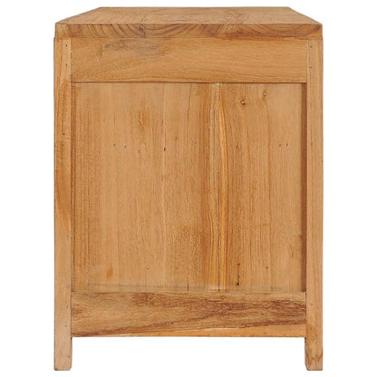 TV-bänk 115x30x40 cm massiv teak