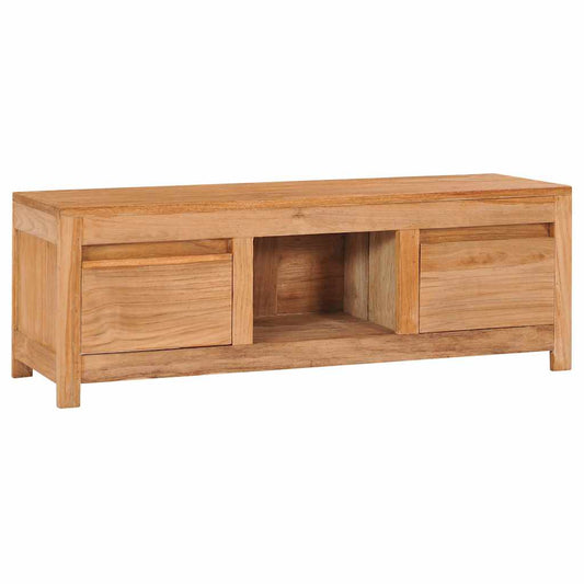 TV-Möbel Trä TV-Bänk 100x30x35 cm massiv teak