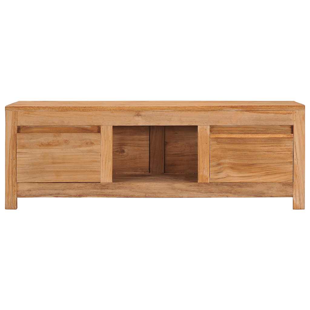 TV-Möbel Trä TV-Bänk 100x30x35 cm massiv teak