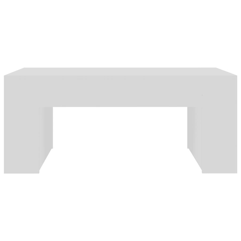 Soffbord Vit 100x60x42 cm