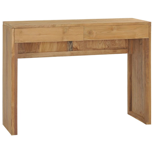 Avlastningsbord Konsollbord Trä 100x35x75 cm massiv teak