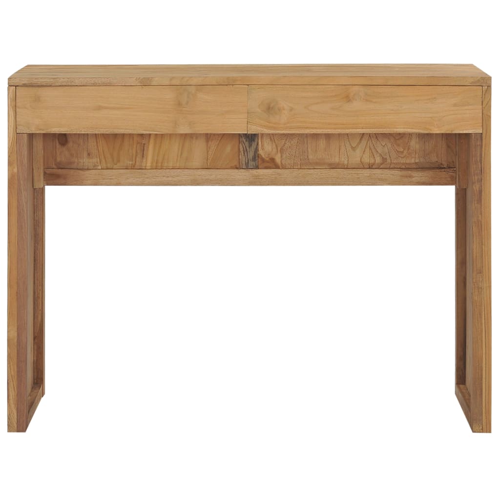 Avlastningsbord Konsollbord Trä 100x35x75 cm massiv teak