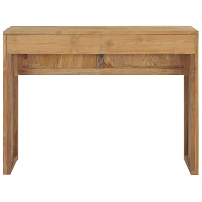 Avlastningsbord Konsollbord Trä 100x35x75 cm massiv teak