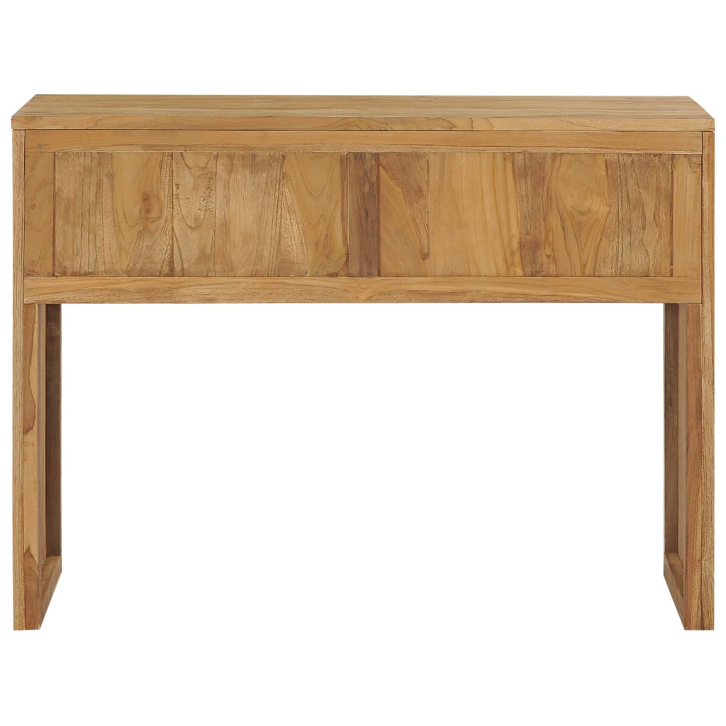 Avlastningsbord Konsollbord Trä 100x35x75 cm massiv teak