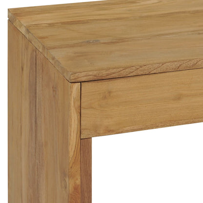 Avlastningsbord Konsollbord Trä 100x35x75 cm massiv teak